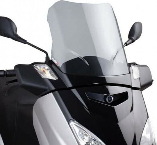 Puig V Tech Touring Motorcycle Windshield & Windscreen Tinted Visor for Yamaha X-MAX 125 / 205 2005-2009 5015H