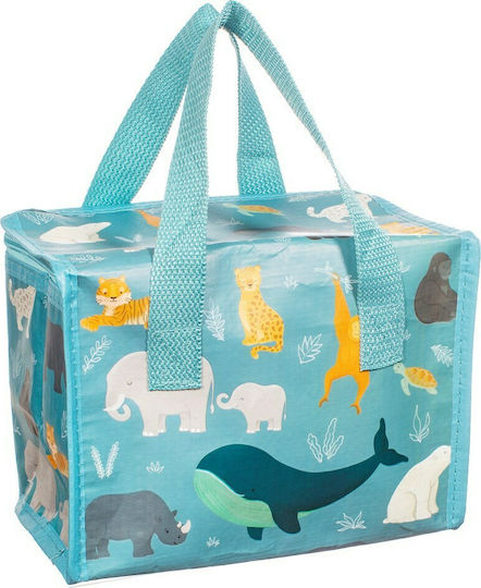 Sass & Belle Insulated Bag Handbag Endangered Animals L20 x W13 x H15.2cm