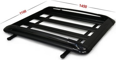 Omtec Aluminum Car Roof Rack Universal 145x110cm (Set without Legs) /OM