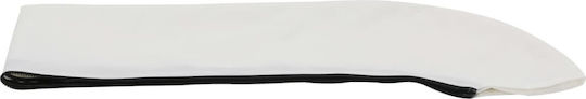 vidaXL L243xH137cm Weiß Farbe