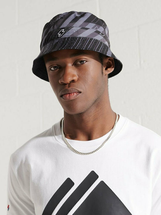 Superdry Fabric Men's Hat Bucket Style Black