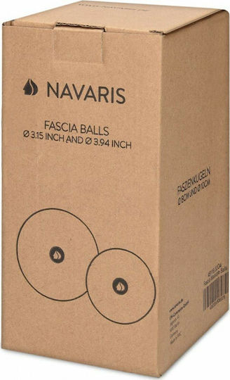 Navaris Fascia Balls Massage 8cm 2pcs in Multicolour Color