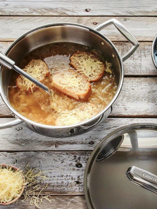 Cristel Castel Pro Deep Stainless Steel Pot 2.7lt / 20cm