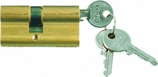 Cisa Cilindru de Încuietoare 70mm (35-35) cu 3 Chei Auriu