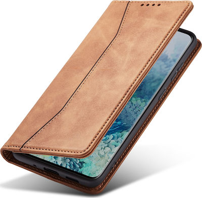 Bodycell PU Leather Carte Piele artificială Maro (Galaxy A42) 04-00399