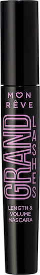 Mon Reve Grand Lashes Length & Volume Mascara Black 12ml