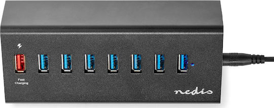 Nedis Hub 8 Θυρών USB 3.0 με σύνδεση USB-A