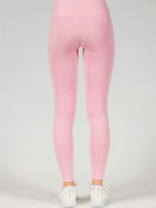 17-27105-12 Leggings Pentru Instruire Cropped Colanți Roz
