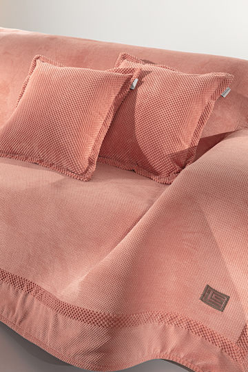 Guy Laroche Rubicon Sesselüberwurf 150x170cm Koralle