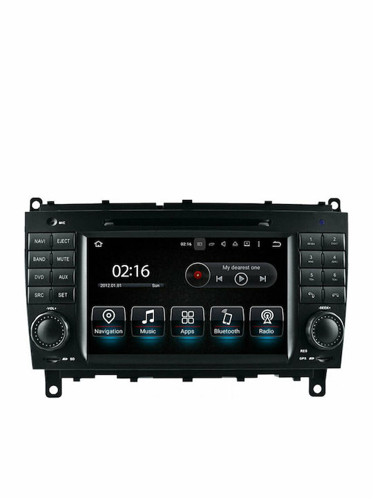 LM Digital G812 Ηχοσύστημα Αυτοκινήτου για Mercedes Benz CLK / CLS (Bluetooth/USB/AUX/WiFi/GPS) με Οθόνη Αφής 7"