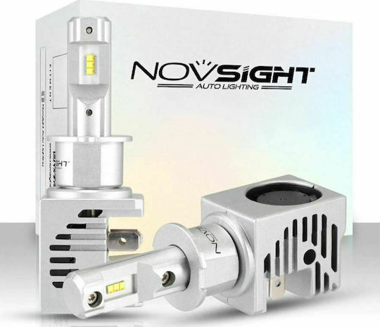 NovSight Lamps Car H7 LED 6000K Cold White 32V 60W 2pcs