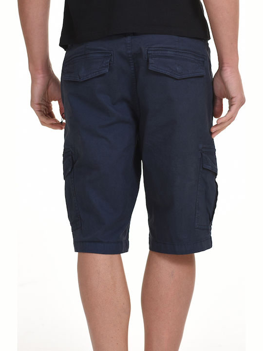 Biston Herrenshorts Cargo Marineblau