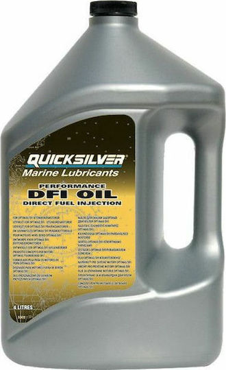 Quicksilver Optimax DFI Synthetic Boat Lubricant 4lt 1lt