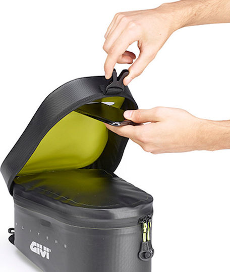 Givi Gravel-T Tank Bag Μοτοσυκλέτας με Ιμάντες Αδιάβροχη 10lt