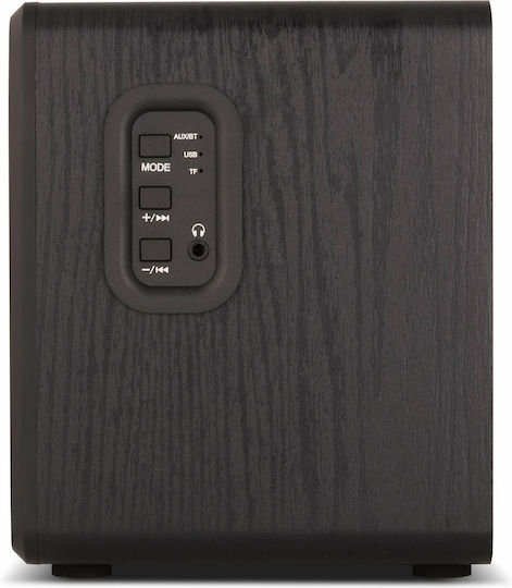 Yenkee YSP 2025 Ασύρματα Ηχεία Υπολογιστή 2.0 με Bluetooth και Ισχύ 40W σε Μαύρο Χρώμα