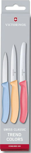 Victorinox Swiss Classic Knives Peeling from Stainless Steel 3pcs