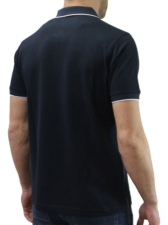 Dors Ανδρικό T-shirt Polo Navy Μπλε