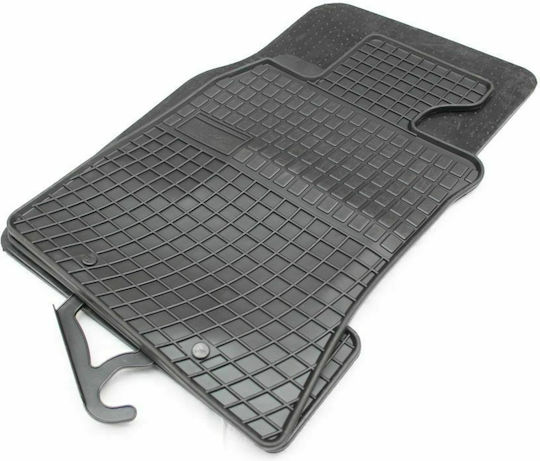 Frogum Set of Front and Rear Mats 4pcs for Mini Cooper 2001-2014 Black
