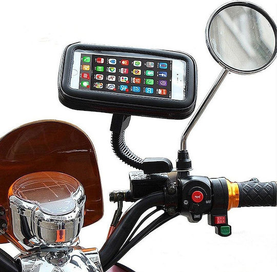 Mount Phone Motorcycle with Waterproof Case 5.5" for Mirror 5.5"