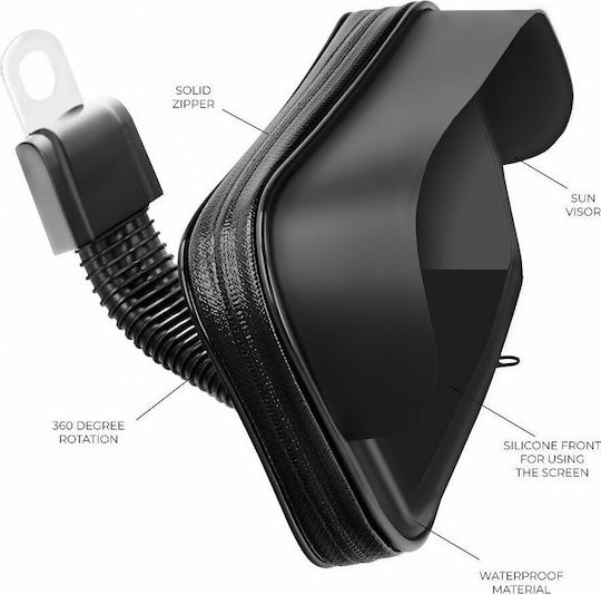 Harman Kardon Suport Telefon Mobil Moto Cu Carcasă Impermeabilă 4.8-5.5" Pentru Oglindă 4.8"-5.5"