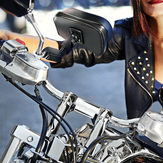 Harman Kardon Suport Telefon Mobil Moto Cu Carcasă Impermeabilă 4.8-5.5" Pentru Oglindă 4.8"-5.5"