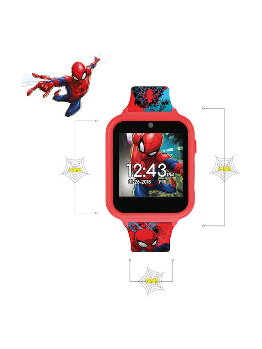 Disney Kinder-Smartwatch Spider-Man Marvel mit Kamera Rot