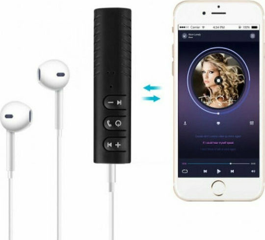 Earldom Bluetooth Αυτοκινήτου Universal 3.5mm για το Ηχοσύστημα (AUX / Audio Receiver / με USB θύρα Φόρτισης)