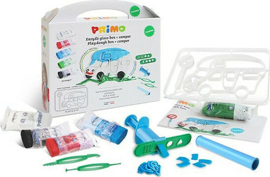 Primo Knete Spiel-Set Tasche Wohnwagen für 3+ Alter