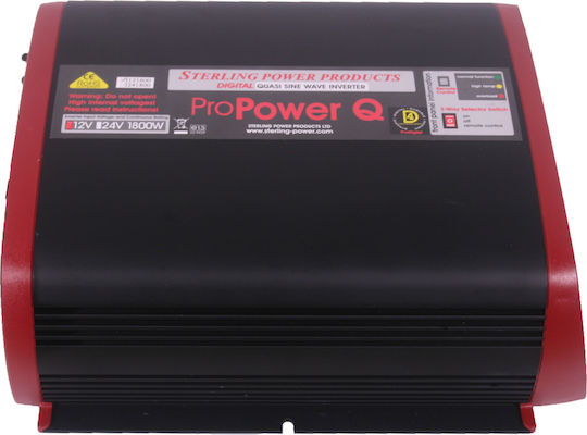 Sterling Power Pro Power QI12800 Car Inverter Modified Sinewave 800W to Converter 12V DC in 230V AC