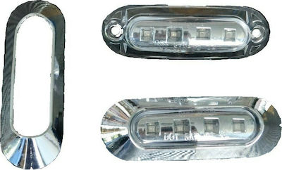 K04-DACC023-WHI Lumina de Volum a Camionului 12 / 24V - Alb