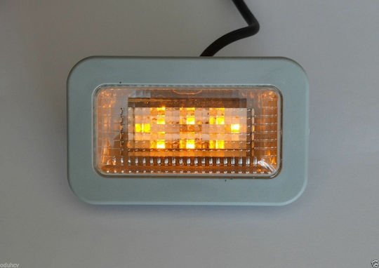 K24-L0039-YEL Truck Volume Lights 2pcs 24V - Yellow