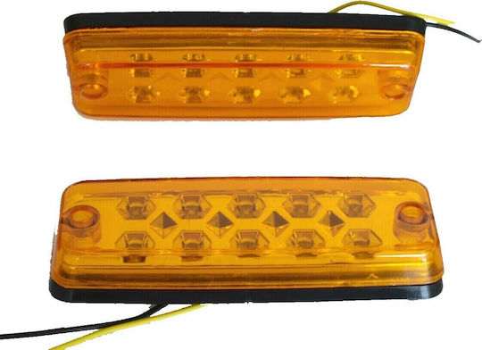 K08-HN182-YEL Truck Volume Light 12V - Yellow