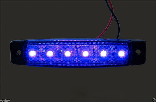 K04-L0051-BLU Φώτα Όγκου Φορτηγού 1бр 12 / 24V - Червен