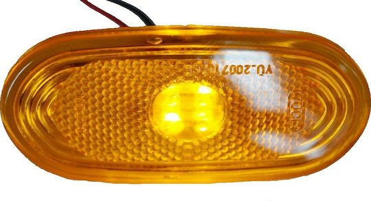 K03-YP80-YEL Truck Volume Lights 1pcs 12V - Yellow