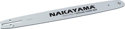 Nakayama Chainsaw Blade Chainsaw Blade 45cm for Chain with Pitch .325", Guide Bar Thickness .058"-1.5mm & Number of Drivers 68E 0397877