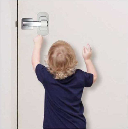 Dreambaby Door Safety Lock made of Plastic in White Color 1pcs