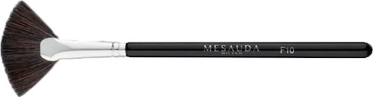 Mesauda Milano Synthetic Make Up Brush for Highlighter Pennello Fan F10