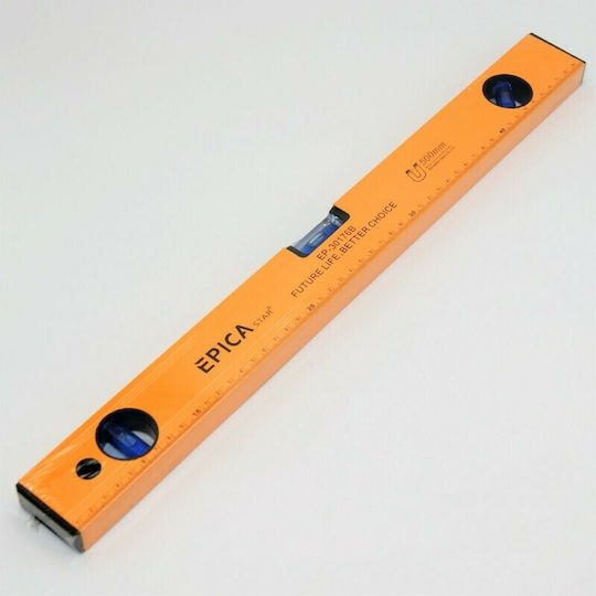 Epica Star EP-30176B Spirit Level Aluminum Magnetic 50cm with 3 Eyes