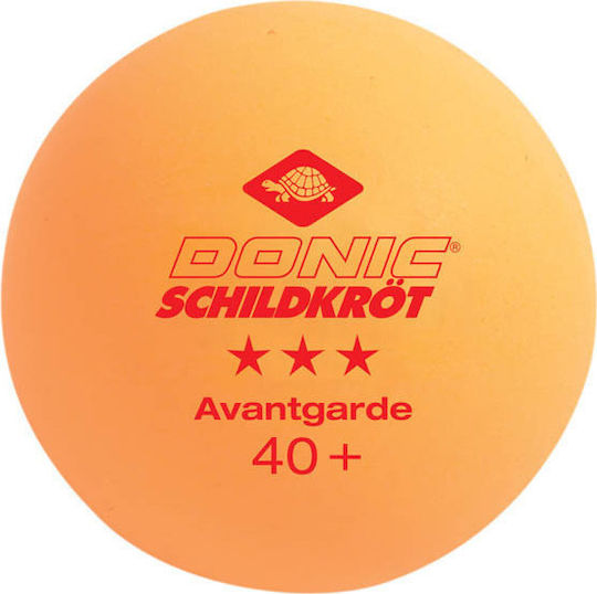Donic Avantgarde 608533 Μπαλάκια Ping Pong 3-Star 6τμχ