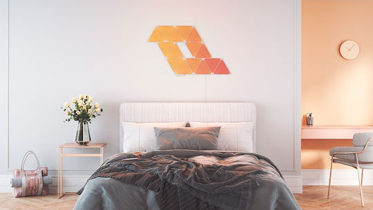 Nanoleaf Smart Decorative Table Lamp Shapes Triangles LED RGB Hexagon 9pcs