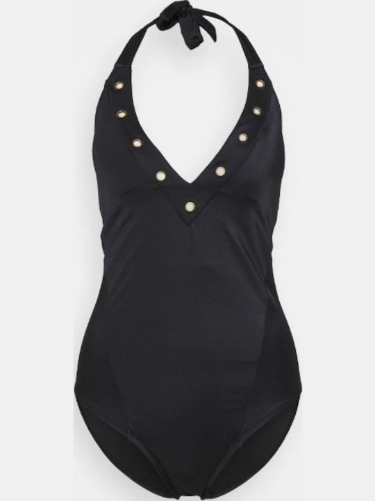 Nakuru Eco Swimsuit With Removable Padding For Large Bust Black
