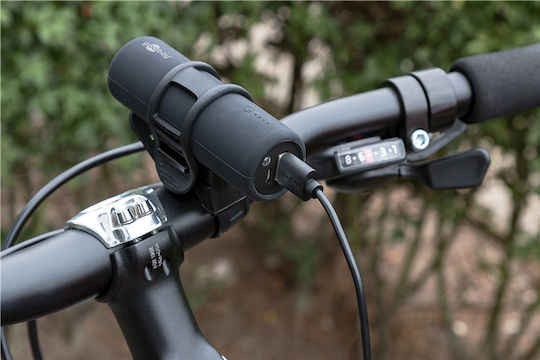 Goobay Bike 5.0 Power Bank 5000mAh cu Port USB-A Negru