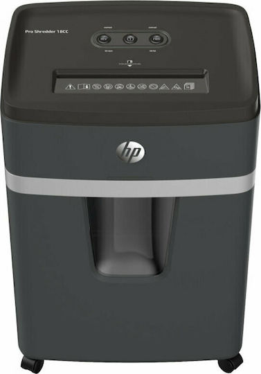 HP Aktevernichter 16MC - 2808 Mikroschnitt 16 Blätter mit Behälter 30Es