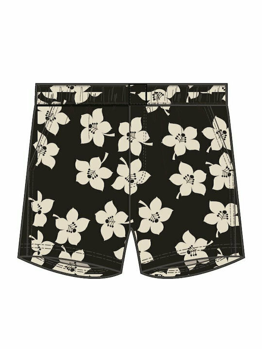 Staffan Men's Swimwear Shorts Black Floral