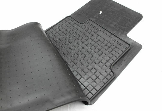 Frogum Σετ Μπροστινά και Πίσω Πατάκια 4τμχ για Jeep Cherokee 2014 Μαύρα
