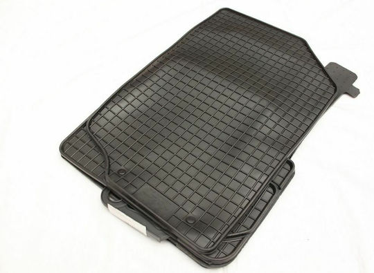 Petex Set of Front and Rear Mats 4pcs for Peugeot 207 2006-2012 Black