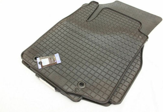 Petex Set of Front and Rear Mats 4pcs for Toyota Aygo 2014+ Black