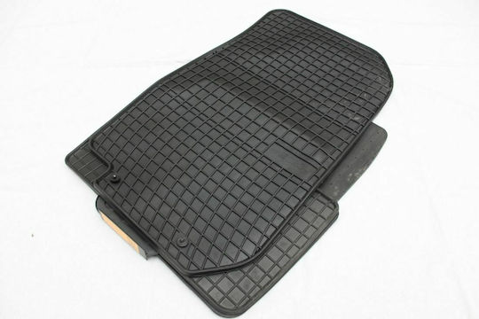 Frogum Set of Front and Rear Mats 4pcs for Honda Accord 2003-2008 Black