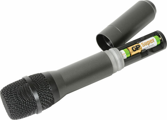 Citronic RU210-H Set Wireless Δυναμικό Microphone Handmade for Vocals Dual UHF Handheld Microphone System