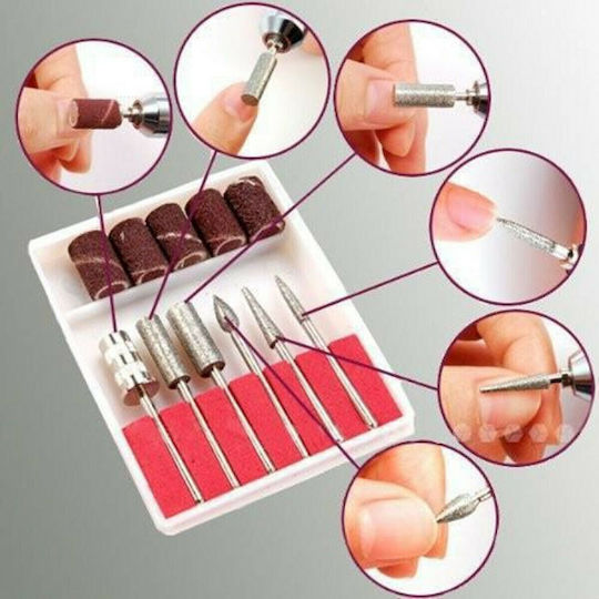 Lina MM-25000 Nail Drill Power 12W Gray with Pedal with 30000 Rotations per Minute